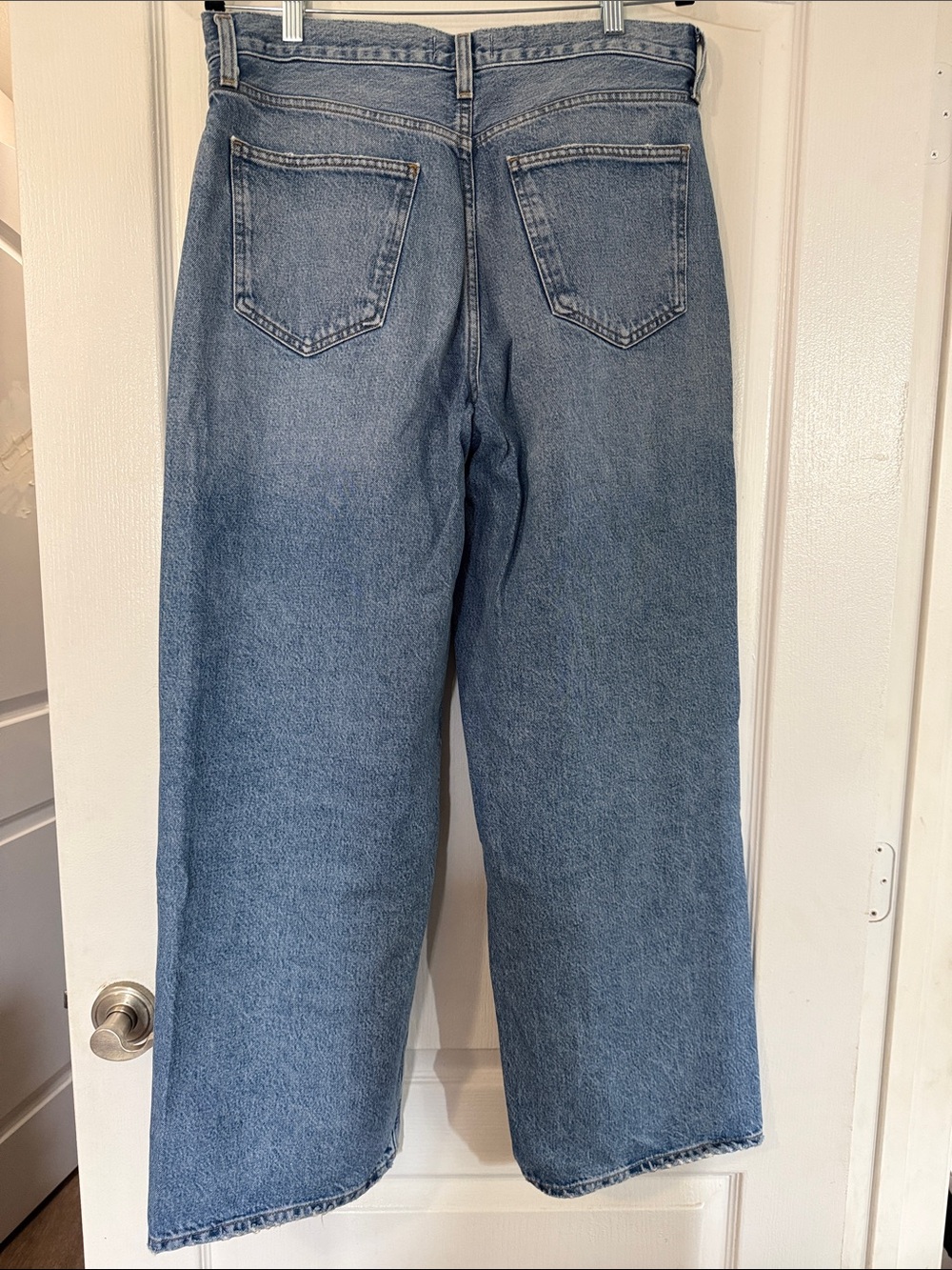 Agolde women's Light Wash Jeans - Picture 4 of 5